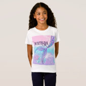 Personalisiert Mermaids Schwanz T - Shirt (Vorne ganz)