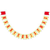 PERSONALISIERT MERRY CHRISTMAS BANNER (Alle)