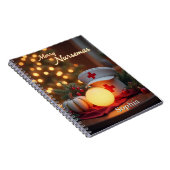 Personalisiert Merry Nursemas - Realistischer Urla Notizblock (Rechte Seite)