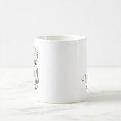 Personalisiert Merry Nursemas - Weihnachtsfeiertag Kaffeetasse (Mittel)