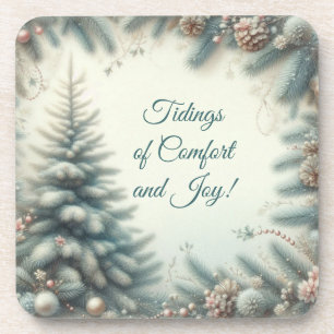 Personalisiert Message Christmas Untersetzer