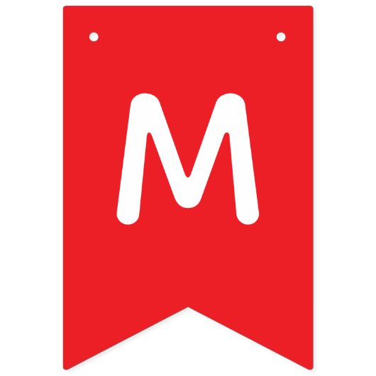 Personalisiert Message Custom Christmas Party Bann Wimpelkette (Erste Fahne)