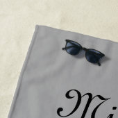 Personalisiert Mimi Lieben ihre Gras Strandtuch (Beispiel)