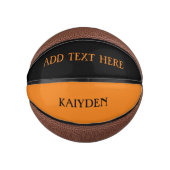 Personalisiert Mini Basketball (Vorderseite)