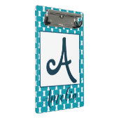 Personalisiert Mini Klemmbrett (Schrägansicht)