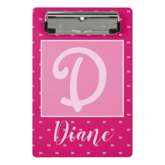 Personalisiert Mini Klemmbrett (Vorderseite)