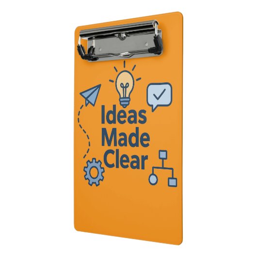 Personalisiert Mini-Zwischenablage Mini Klemmbrett (Gewinkelt2)