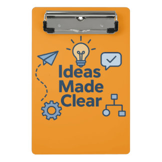 Personalisiert Mini-Zwischenablage Mini Klemmbrett