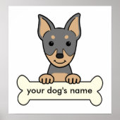 Personalisiert miniature Pinscher Poster (Vorne)