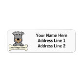 Personalisiert Miniature Schnauzer (Vorne)