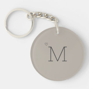 Personalisiert Minimalistisch Trendy Schlüsselanhänger