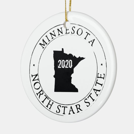 Personalisiert Minnesota Ornament (Links)