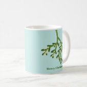 Personalisiert Mistletoe Christmas Kaffeetasse (VorderseiteRechts)