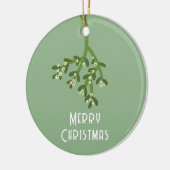 Personalisiert Mistletoe Keramik Ornament (Links)