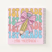 Personalisiert mit dem Namen 1. Notizblock (Rückseite)