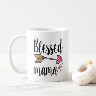 Personalisiert mit dem Namen der Kinder Gesegnete Kaffeetasse