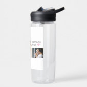Personalisiert mit Foto und "Beste Mama je - Trinkflasche (Links)