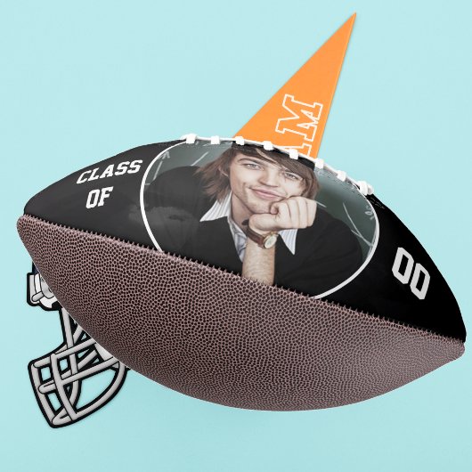 Personalisiert mit Foto und Jahr Football
