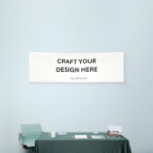 Personalisiert mit Ihrem Design, Logo Nachricht 2, Banner (Messeveranstaltung)