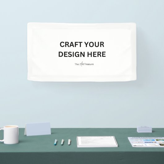 Personalisiert mit Ihrem Design, Logo oder Nachric Banner (Messe)