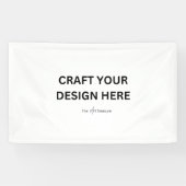 Personalisiert mit Ihrem Design, Logo oder Nachric Banner (Horizontal)