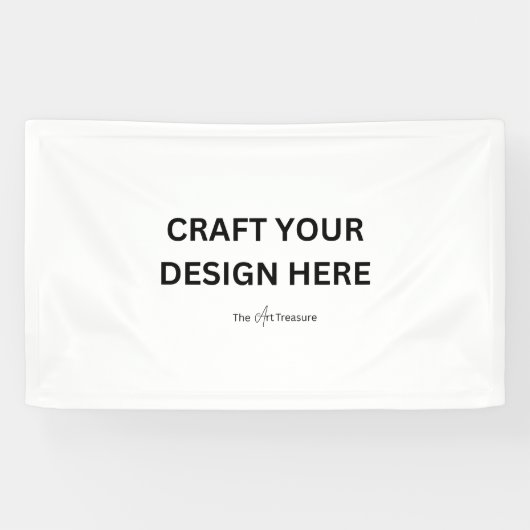 Personalisiert mit Ihrem Design, Logo oder Nachric Banner (Horizontal)