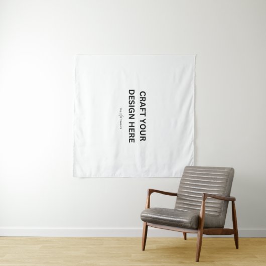 Personalisiert mit Ihrem Design, Logo oder Nachric Wandteppich (Beispiel (Horizontal))