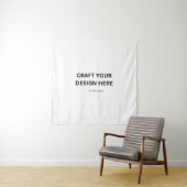 Personalisiert mit Ihrem Design, Logo oder Nachric Wandteppich (Beispiel)