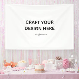 Personalisiert mit Ihrem Design, Logo oder Text  Banner