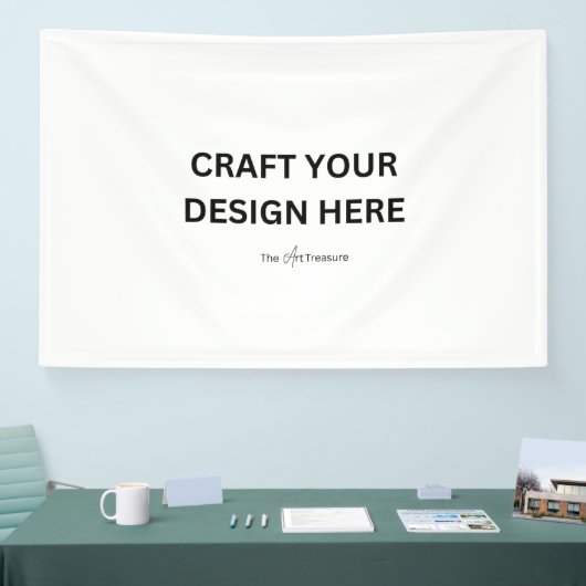 Personalisiert mit Ihrem Design, Logo oder Text  Banner (Messe)