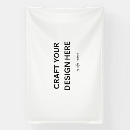 Personalisiert mit Ihrem Design, Logo oder Text  Banner (Vertikal)