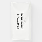 Personalisiert mit Ihrem Design, Logo oder Text  Banner (Vertikal)