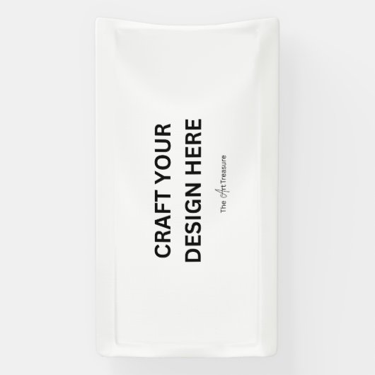 Personalisiert mit Ihrem Design, Logo oder Text  Banner (Vertikal)