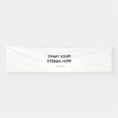 Personalisiert mit Ihrem Design, Logo oder Text  Banner (Horizontal)