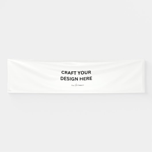 Personalisiert mit Ihrem Design, Logo oder Text  Banner (Horizontal)