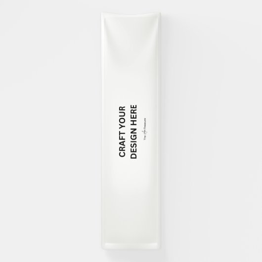 Personalisiert mit Ihrem Design, Logo oder Text  Banner (Vertikal)