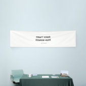 Personalisiert mit Ihrem Design, Logo oder Text  Banner (Messeveranstaltung)