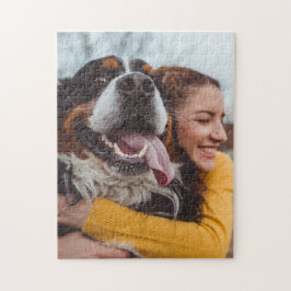Personalisiert mit Ihrem eigenen Foto und Spielen Puzzle