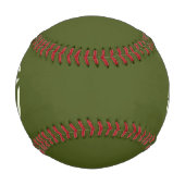 Personalisiert mit Ihrem Text-Star-Event-Ball Baseball (Rückseite)