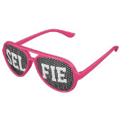 Personalisiert mit Ihrem vierstelligen Wort Partybrille (Schrägansicht)