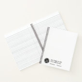 Personalisiert mit Logo, Slogan Notizblock (Innenseite)