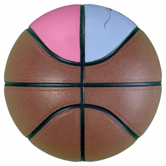 Personalisiert Mit Monogramm Basketball (Rechts)