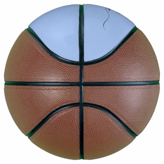 Personalisiert Mit Monogramm Basketball (Rechts)