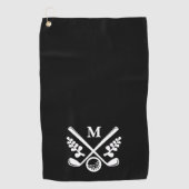 Personalisiert Mit Monogramm Golfhandtuch (Vorderseite)