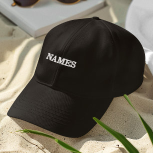 Personalisiert mit Nachnamen oder Spitznamen darau Bestickte Baseballkappe