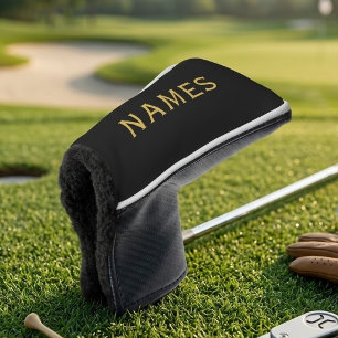 Personalisiert mit Nachnamen oder Spitznamen darau Golf Headcover