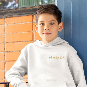 Personalisiert mit Nachnamen oder Spitznamen darau Hoodie