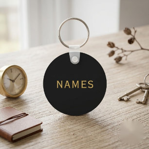 Personalisiert mit Nachnamen oder Spitznamen darau Schlüsselanhänger