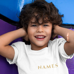 Personalisiert mit Nachnamen oder Spitznamen darau T-Shirt