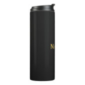 Personalisiert mit Nachnamen oder Spitznamen darau Thermosbecher (Nach links gedreht)